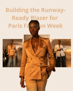 Building the Runway-Ready Blazer for Lefil Paris